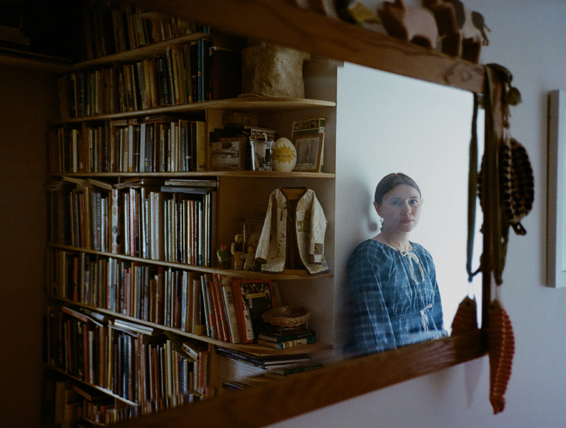 Designer Sarah Jean Culbreth in her New York home