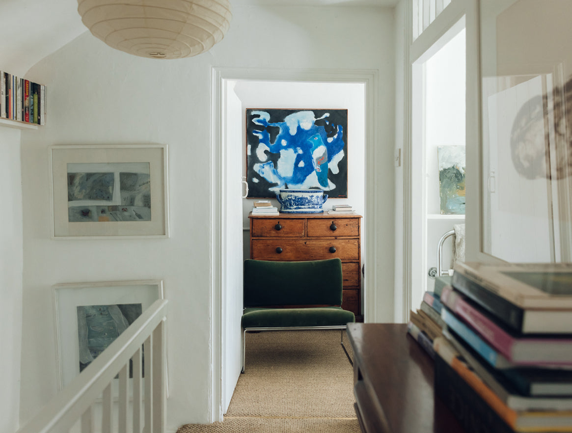 Upstairs in Tobias Vernon's home