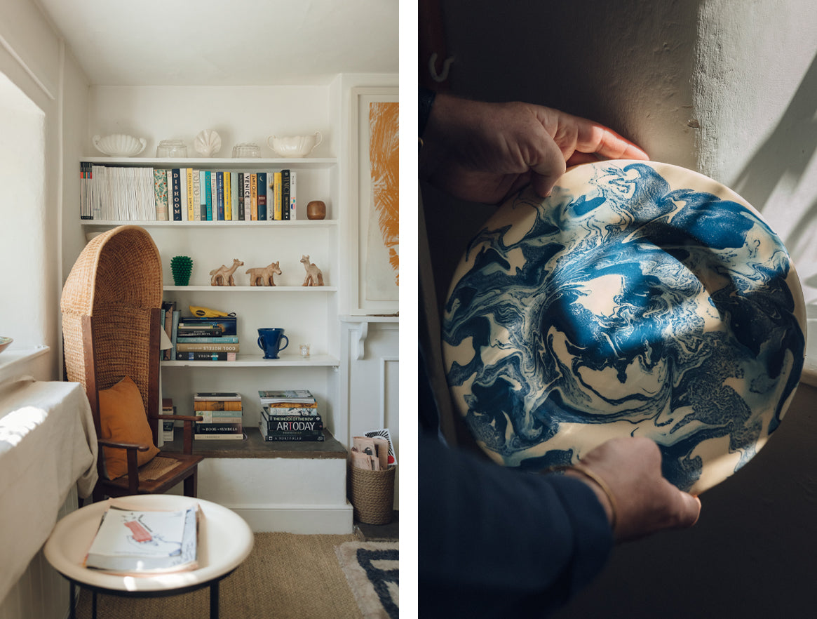 Craft objects in Tobias Vernon's Wells cottage